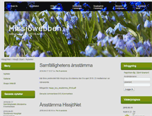 Tablet Screenshot of hissjo.net
